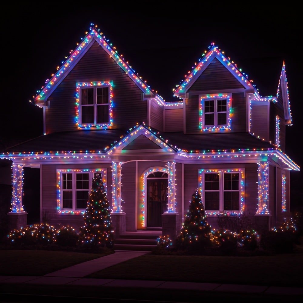 holiday house lighting
